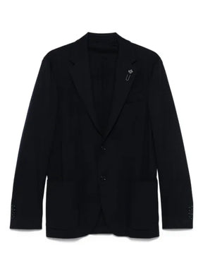 Lardini patch-pocket  blazer