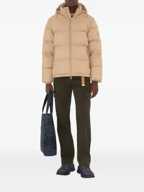 Burberry detachable sleeve bideford puffer jacket