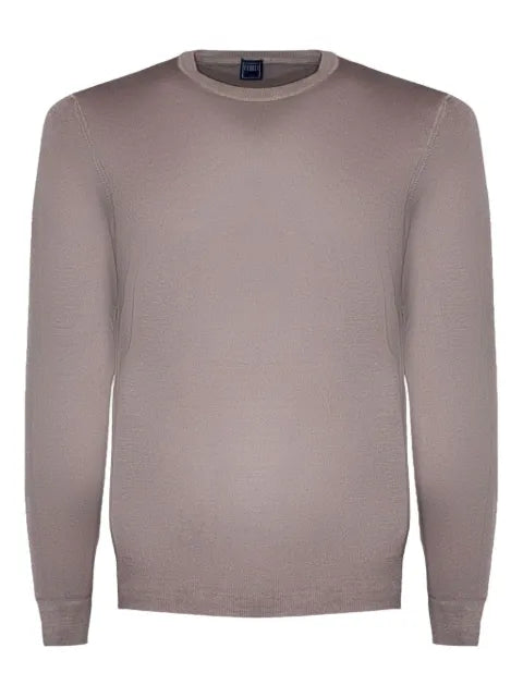 Fedeli crew-neck merino-wool sweater