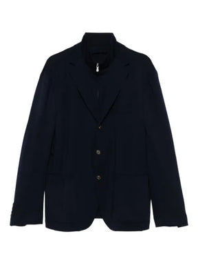 Eleventy three-button wool jacket