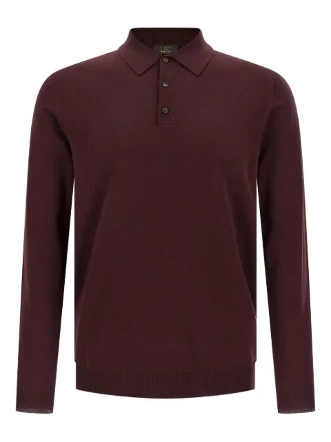 Zanone long-sleeves polo-neck sweater