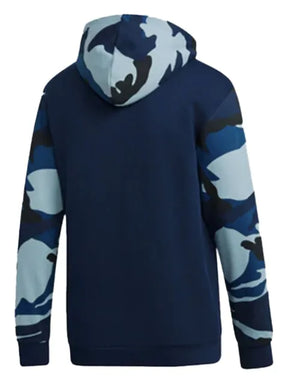adidas camouflage-panelled hoodie