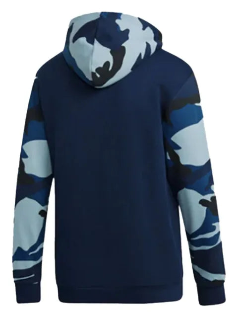 adidas camouflage-panelled hoodie