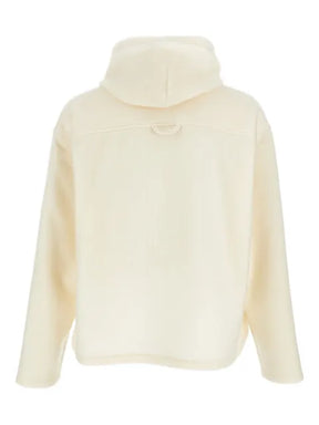 Rier pocket wool hoodie