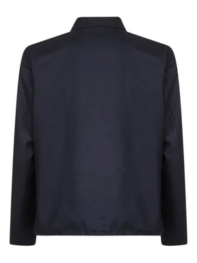 D4.0 snap-button wool jacket