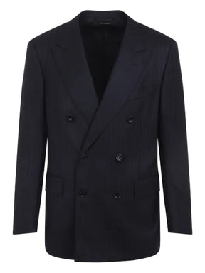 TOM FORD pinstripe double-breasted blazer