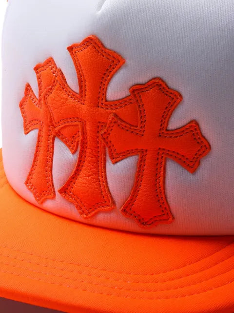 Chrome Hearts Cemetery Baseballkappe mit Kreuz-Patch
