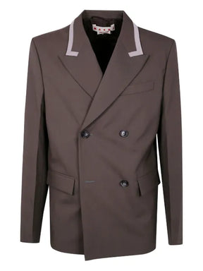 Marni double-breasted wool jacket