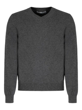 Comme Des Garçons Shirt v-neck wool sweater
