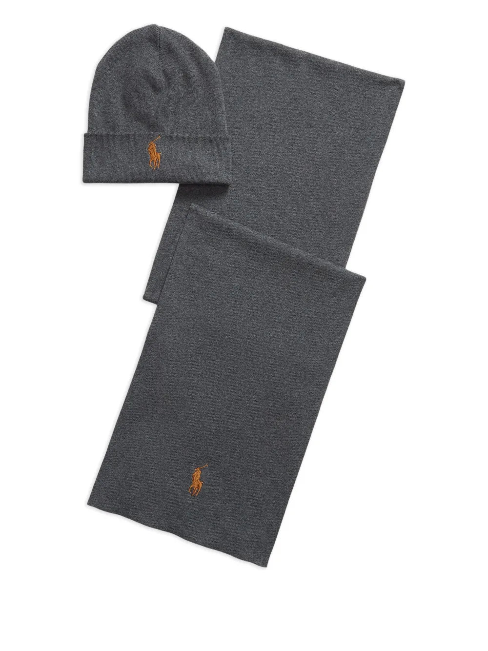 Polo Ralph Lauren Set aus Schal und Beanie mit Logo