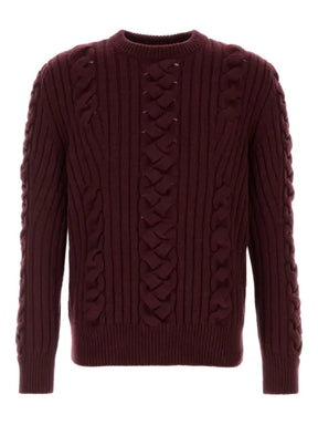 Alexander McQueen cable-knit sweater