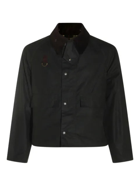 Barbour Spey slim waxed jacket