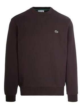 Lacoste logo-embroidered crew-neck sweater