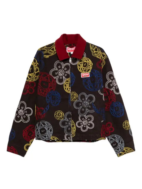 Kenzo x Futura 2000 floral zip jacket