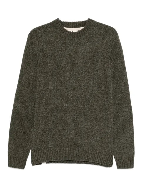 ANERKJENDT crew-neck long-sleeve sweater