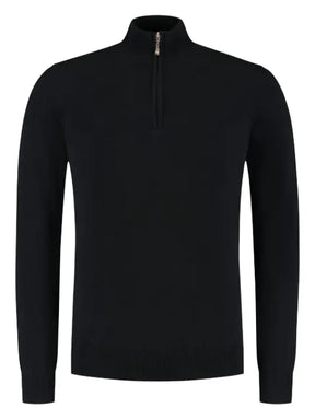 DORIANI half-zip sweater