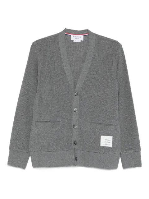Thom Browne 4-bar intarsia cardigan