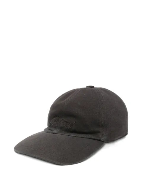 Brioni Baseballkappe mit Logo-Stickerei