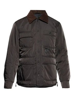 Moncler Grenoble Waterton corduroy-collar padded jacket