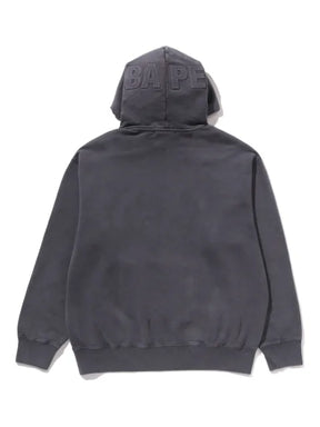 A BATHING APE® logo-patch hoodie