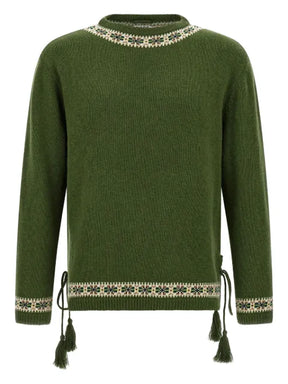 BODE jacquard fair-isle sweater