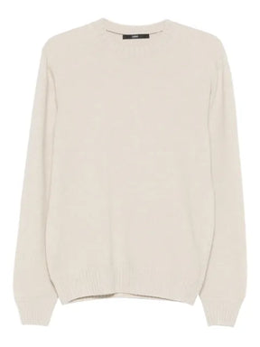 SAPIO ribbed sweater with crew neck