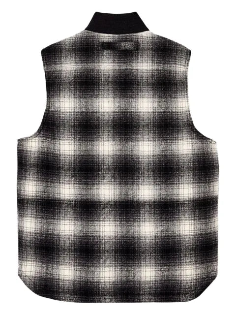 Filson checked gilet