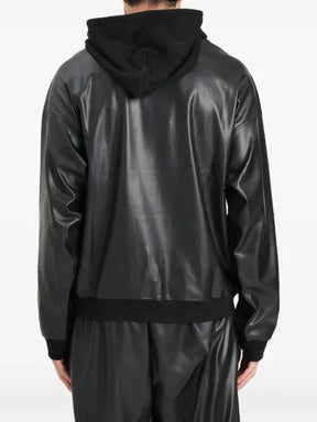 Versace Jeans Couture logo-patch hoodie