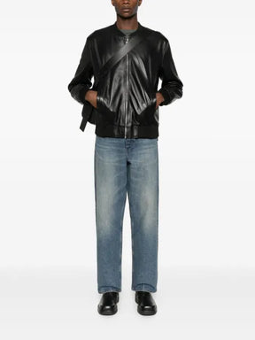 MEDEEA leather bomber jacket