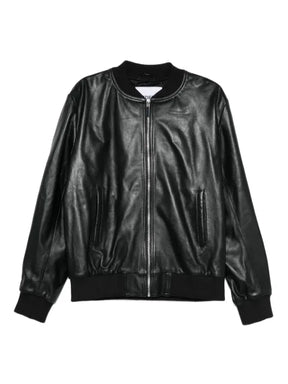 MEDEEA leather bomber jacket