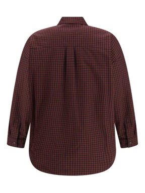 Gucci check-pattern cotton overshirt
