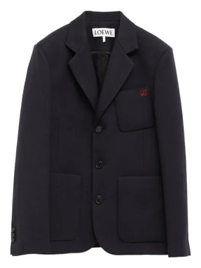 LOEWE logo-embroidered jacket