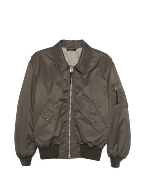 TOM FORD bomber jacket in Satin and Nylon