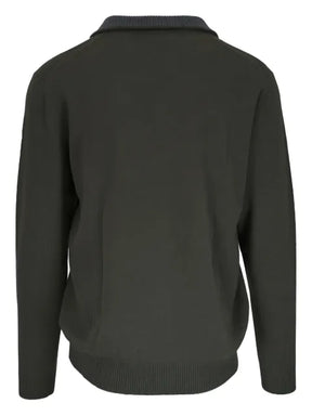 Kinross Cashmere half-zip sweater