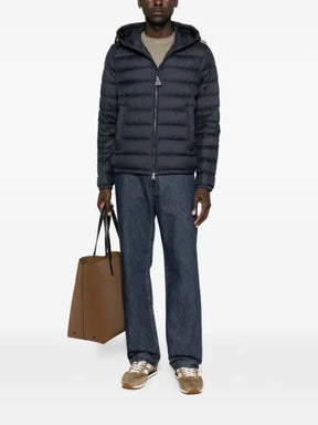 Moncler hooded quilted jacket
