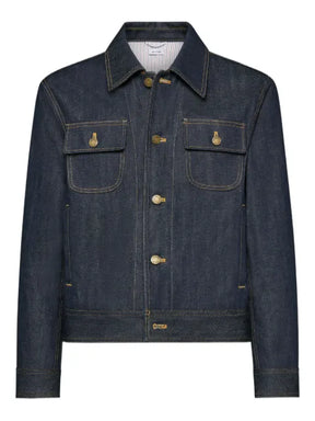 Thom Browne selvedge backstrap denim jacket