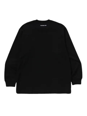 A BATHING APE® long-sleeve logo-patch sweater
