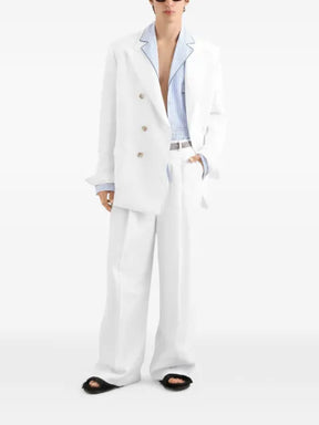 Dolce & Gabbana double-breasted taormina linen jacket
