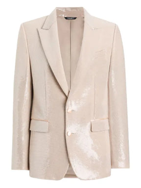 Dolce & Gabbana sequin-embellished blazer