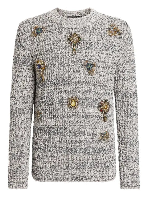 Dolce & Gabbana English rib knit pullover