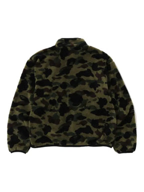 A BATHING APE® camouflage-pattern zip-up jacket