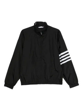 Thom Browne shiny ripstop raglan 4-Bar track jacket