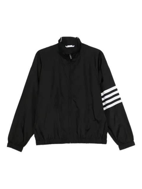 Thom Browne shiny ripstop raglan 4-Bar track jacket