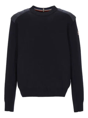 Moncler Grenoble padded-shoulder sweater