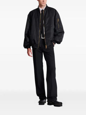Balmain flap-pockets bomber jacket