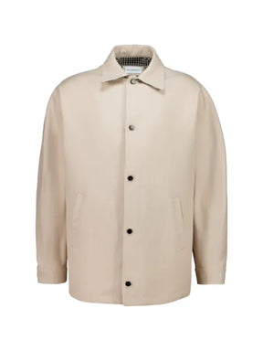Givenchy couture seam jacket in cotton with patch