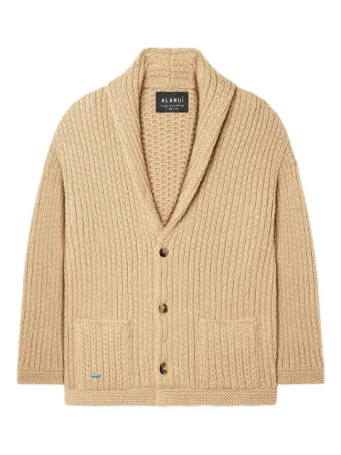 Alanui patch-pocket buttoned cardigan