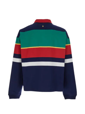 Versace striped cotton-jersey T-shirt