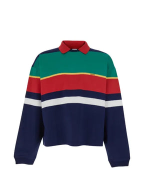 Versace striped cotton-jersey T-shirt