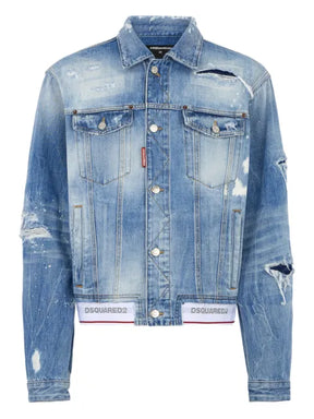 DSQUARED2 light Cool Kids wash over jeans jacket